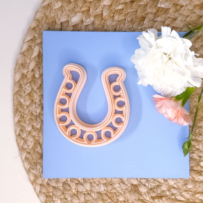 Hestesko udstikker med prgning 80mm 