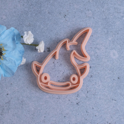 Hvalhaj udstikker med prgning 