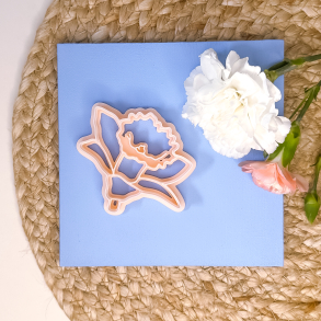 Pskelilje udstikker med prgning 80mm