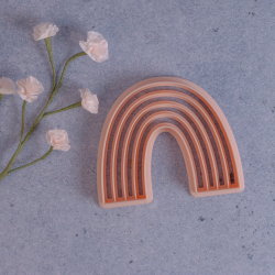 Regnbue udstikker med prgning