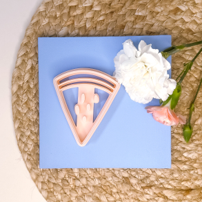 Vandmelon udstikker med prgning 80mm - Nr. 2