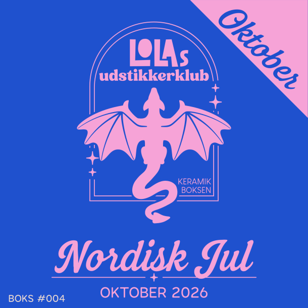 Lolas Udstikkerklub - Nordisk Jul | Keramik boksen