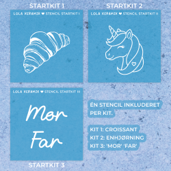 Startkits til stencils