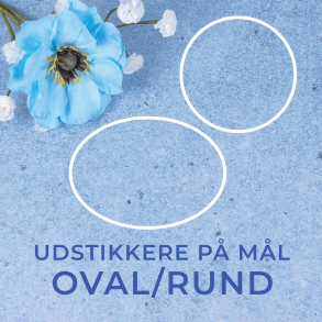 Oval/rund udstikker p� dine m�l