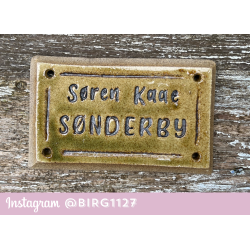 Bogstavstempler nr. 6 - 10mm