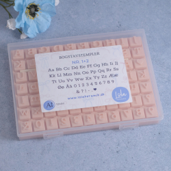 Bogstavstempler nr. 1+2 - 10mm