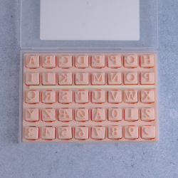 Bogstavstempler nr. 1 - 10mm