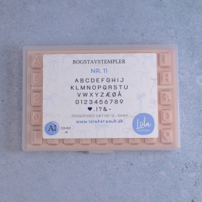 Bogstavstempler nr. 11 - 10mm