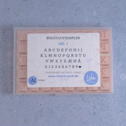 Bogstavstempler nr. 1 - 10mm
