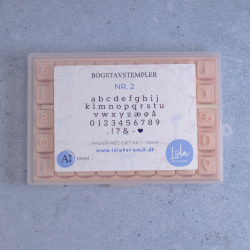 Bogstavstempler nr. 2 - 10mm
