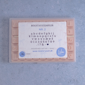 Bogstavstempler nr. 2 - 10mm