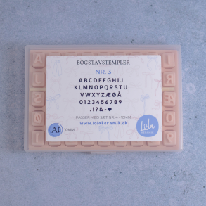 Bogstavstempler nr. 3 - 10mm