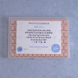 Bogstavstempler nr. 3/4