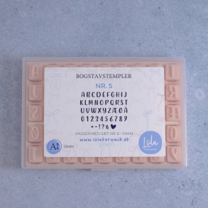 Bogstavstempler nr. 5 - 13mm