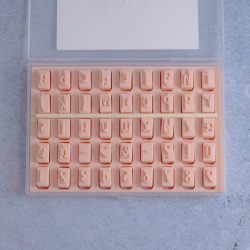 Bogstavstempler nr. 6 - 10mm