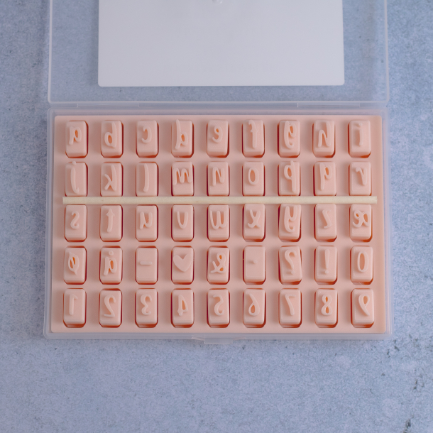 Bogstavstempler nr. 6 - 10mm