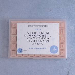 Bogstavstempler nr. 8 - 10mm