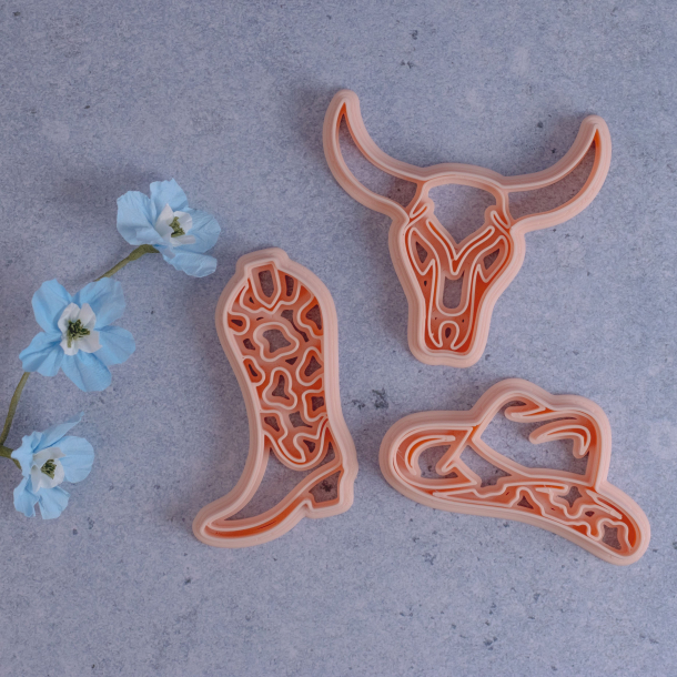 Cowgirl stvle udstikker med prgning 80mm