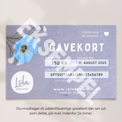 Gavekort - Digital levering