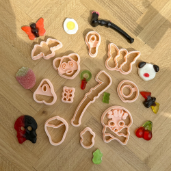 Vingummi sut slik udstikker 45mm