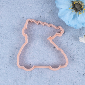 Bil med juletr udstikker