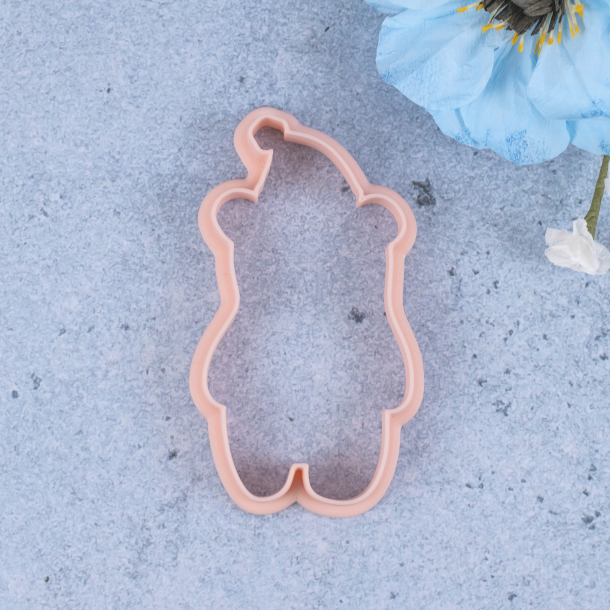 Bjrn med nissehue udstikker