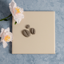 Mini kaffebnne udstikkere med prgning