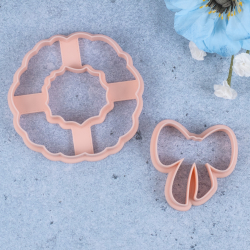 Julekrans og sljfe udstikker st