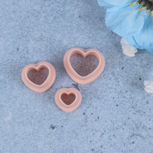 Mini hjerte udstikkere, st nr. 5