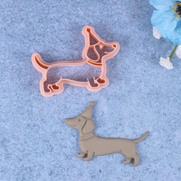 Festlig gravhund | Pr�gningsudstikker