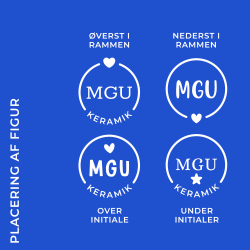 Signaturstempel | Design 2 | Rund eller kvadratisk ramme