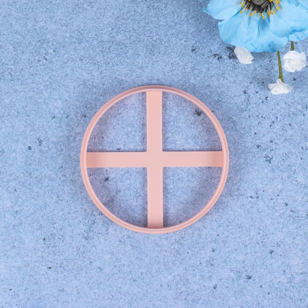 Runde udstikkere med stabiliseringskryds