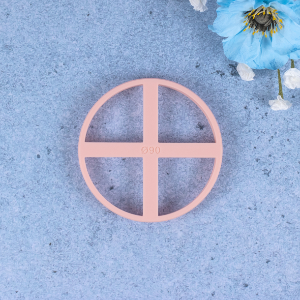 Runde udstikkere med stabiliseringskryds