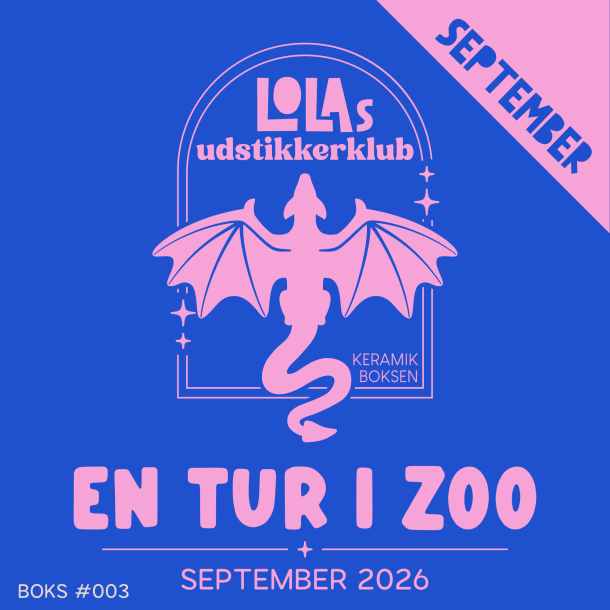 Lolas Udstikkerklub - En tur i Zoo | Keramik boksen