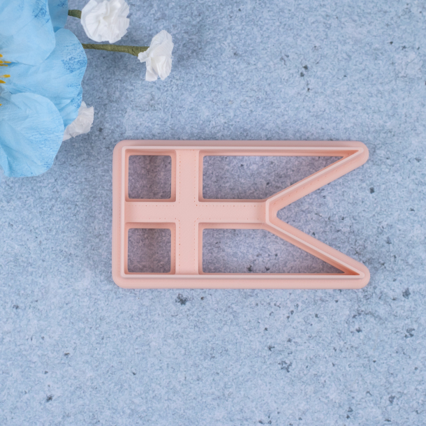 Splitflag udstikker med prgning - Nr. 2