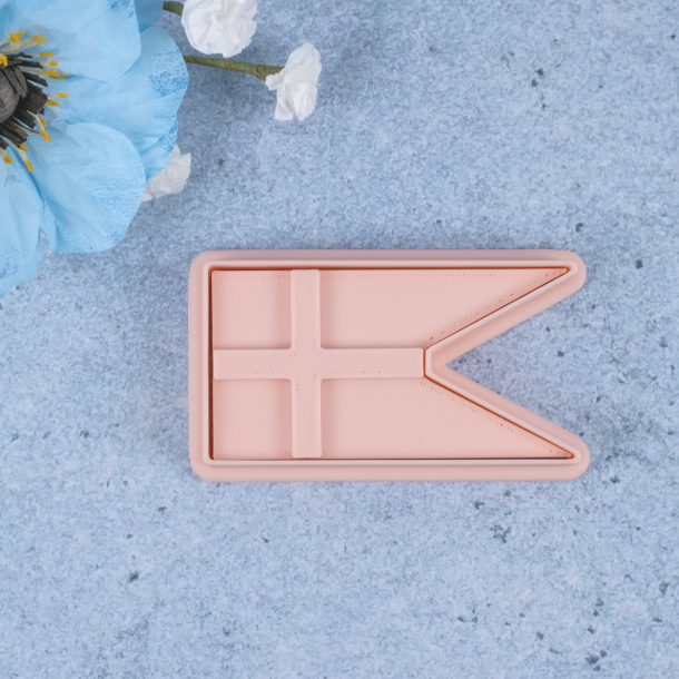 Splitflag udstikker med stempel - Nr. 2